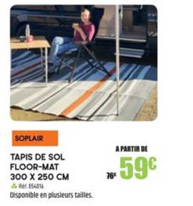 Tapis De Sol Floor-mat 300 X 250 Cm Soplair