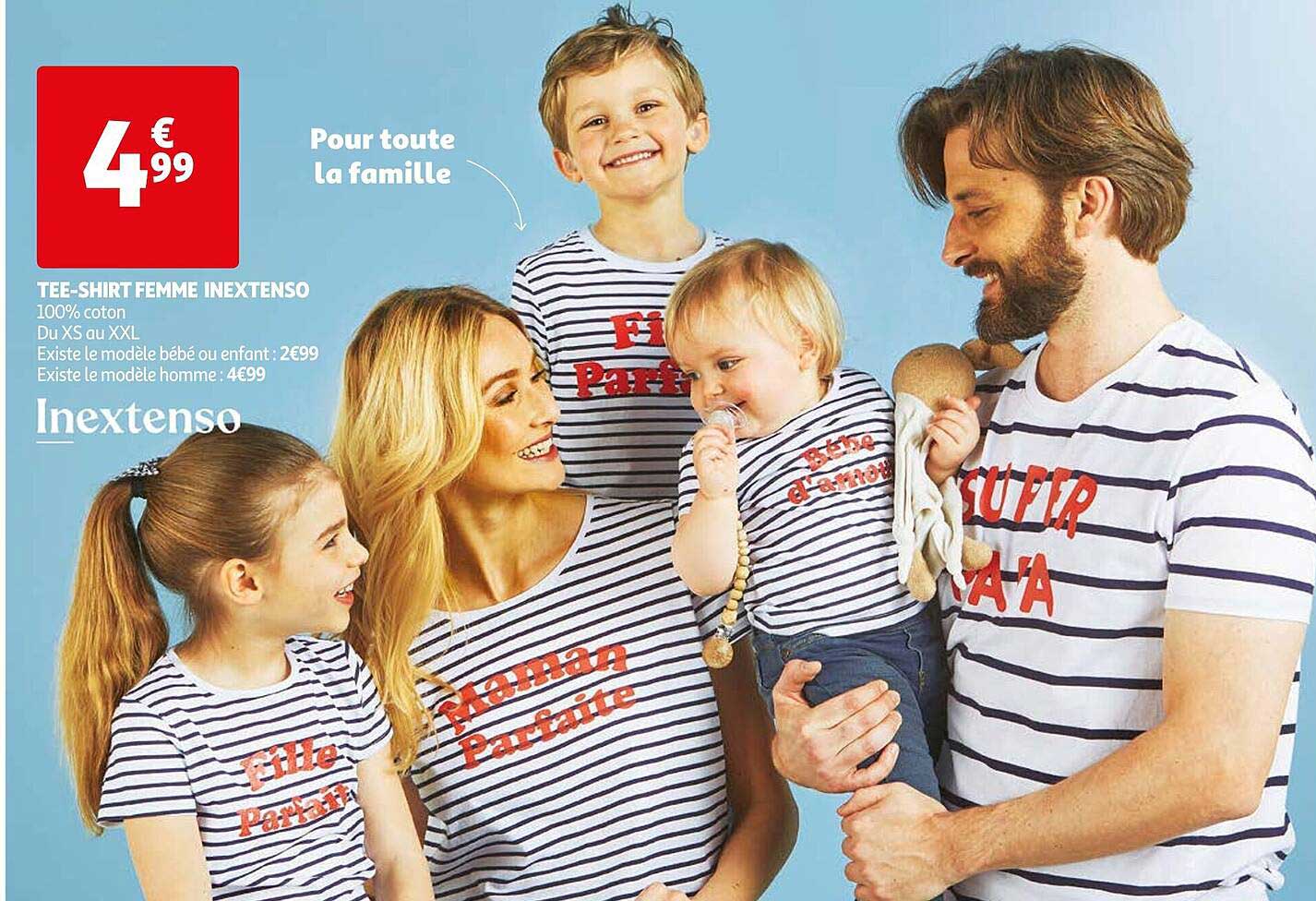 Tee-shirt Femme Inextenso