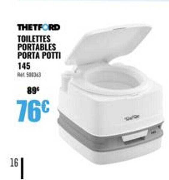 toilettes portables porta potti thetford