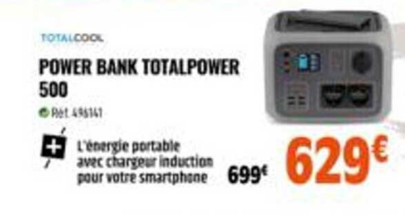 totalcool power bank totalpower 500