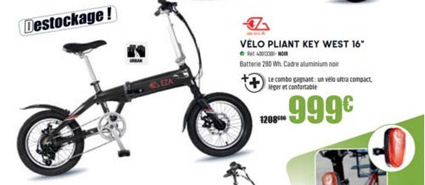 vélo pliant key west 16"