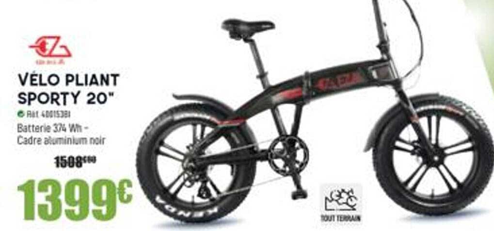 Vélo Pliant Sporty 20"