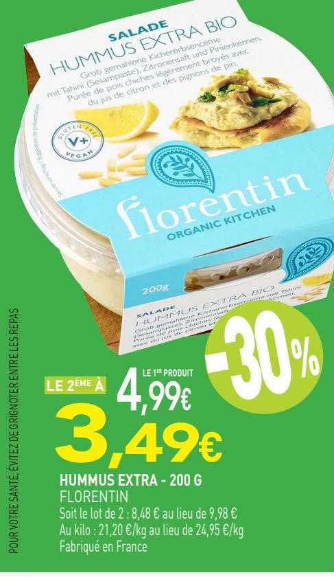 hummus extra florentin - 200 g