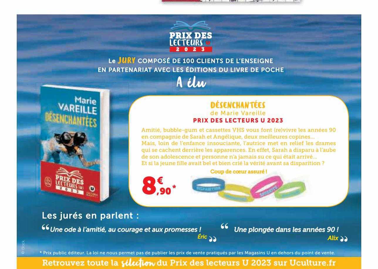 livre de poche désenchantées de marie vareille