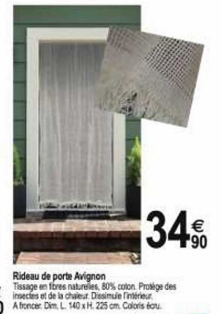 rideau de porte avignon