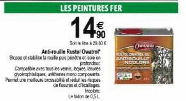 anti-rouille rustol owatrol
