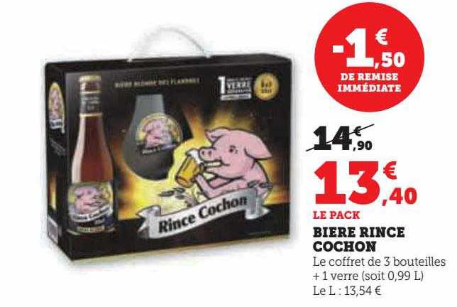 bière rince cochon