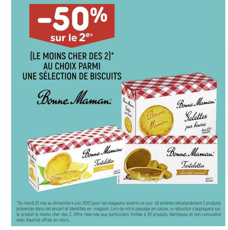 biscuits bonne maman