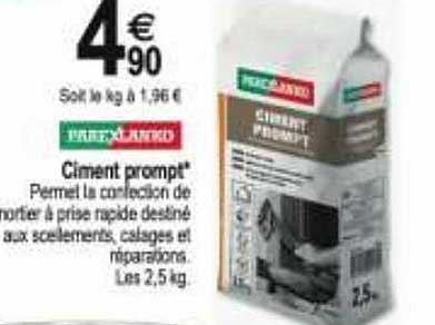 ciment prompt parexlanko