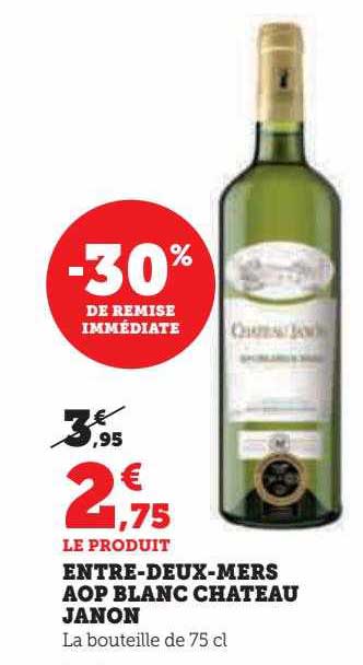 entre-deux-mers aop blanc château janon