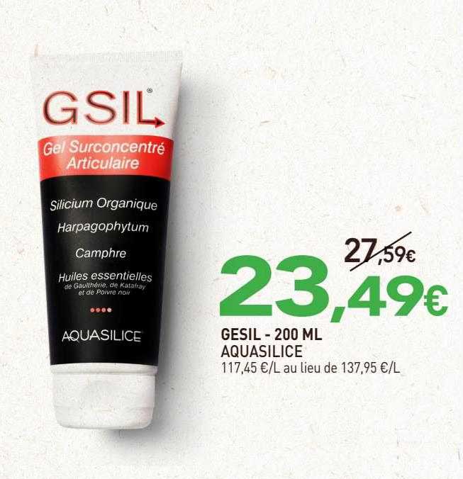 gesil aquasilice - 200ml