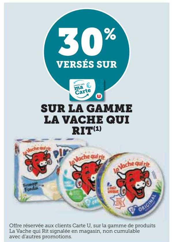 la gamme la vache qui rit