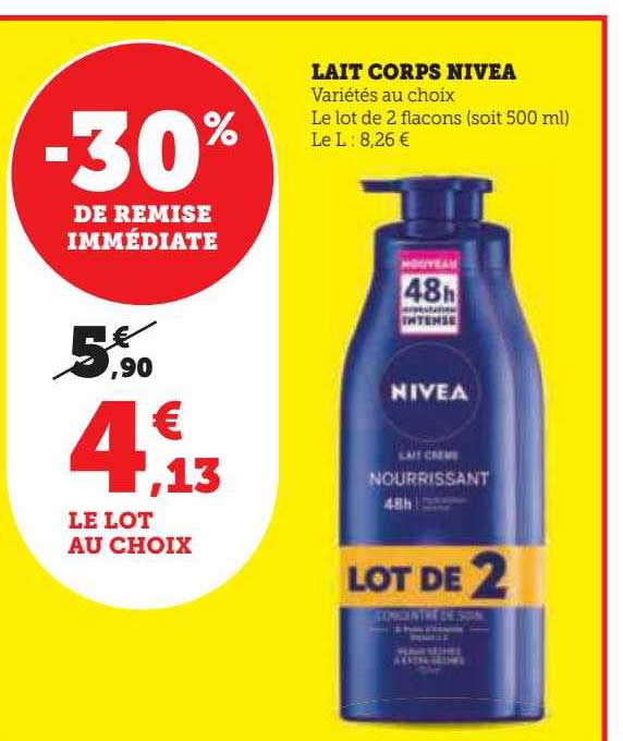 lait corps nivea