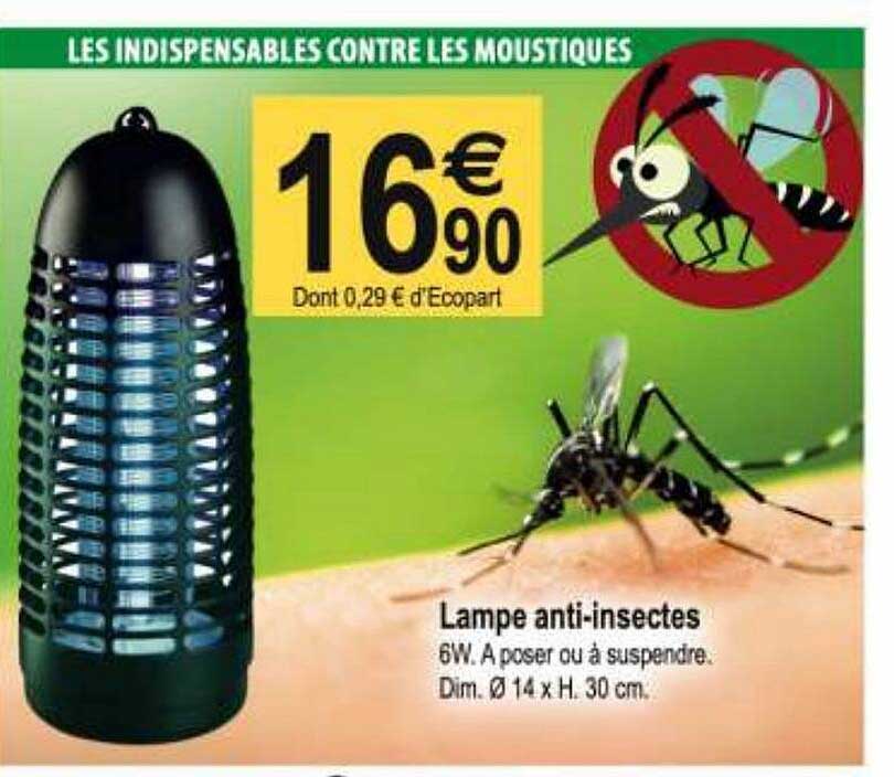 lampe anti-insectes