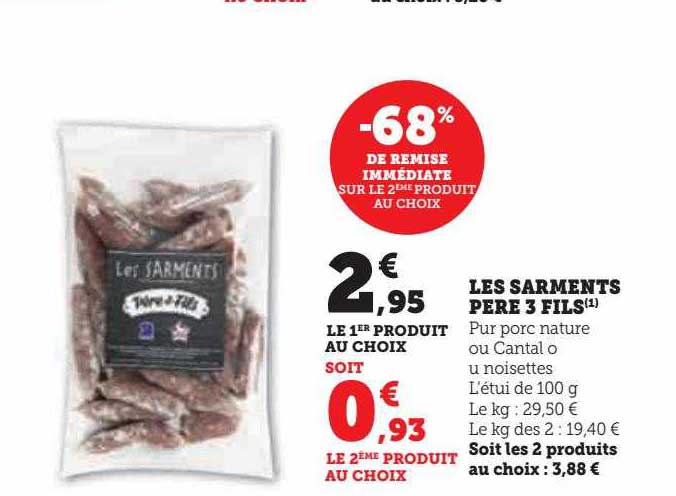 Les Sarments Père 3 Fils