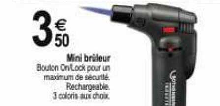 mini brûleur