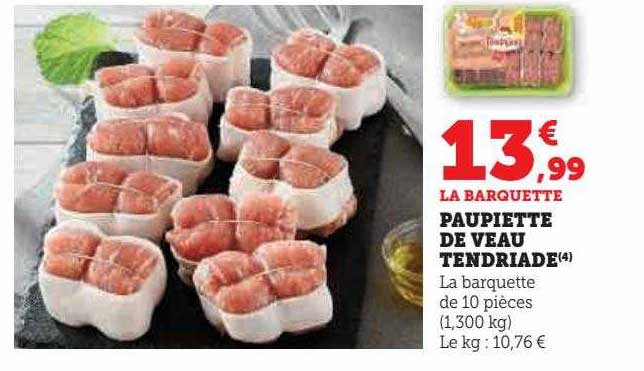 Paupiette De Veau Tendriade