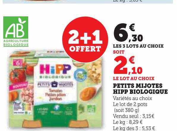 petits mijotés hipp biologique