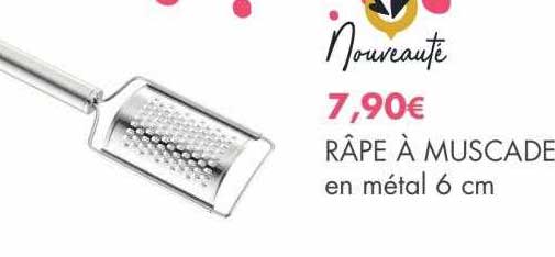 Râpe à Muscade En Métal 6 Cm