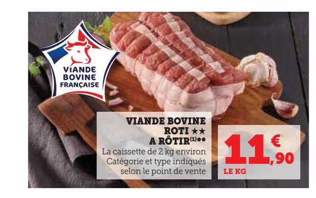 viande bovine rôti**à rôtir