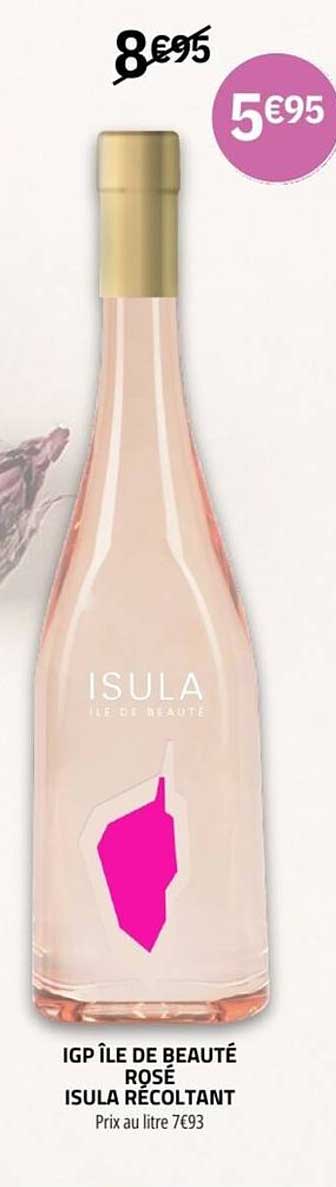 ISULA RÉCOLTANT