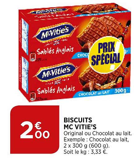 biscuits mc vitie's