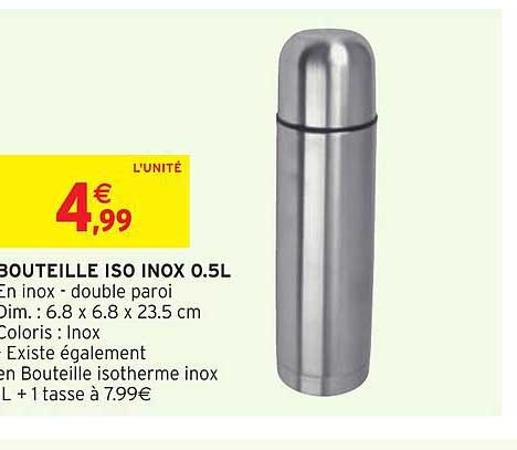 bouteille iso inox 0.5l