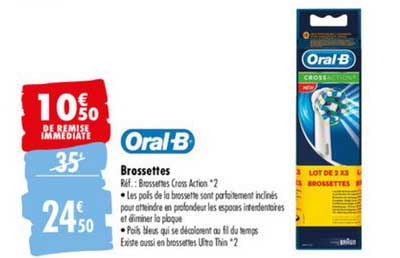 brossettes oral b