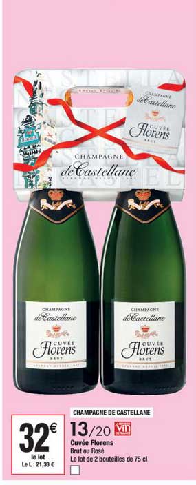 cuvée florens champagne de castellaine