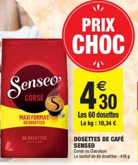 Dosettes De Café Senseo