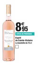 esprit de sainte victoire côtes de provence