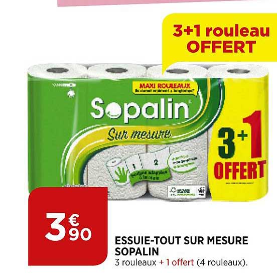 essuie tout sur mesure sopalin