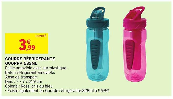 gourde réfrigérante quorra 532ml