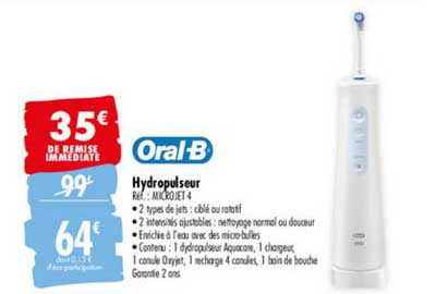 hydropulseur oral b