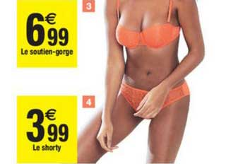 le soutien gorge le shorty