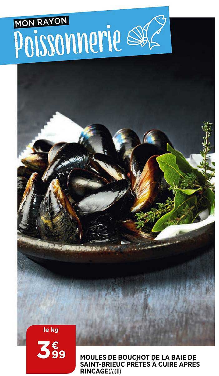 moules de bouchot de la baie de saint brieuc prêtes à cuire après rincage