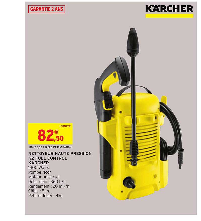 nettoyeur hautre pression k2 full control karcher