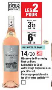 réserve de monrouby igp côte de thau