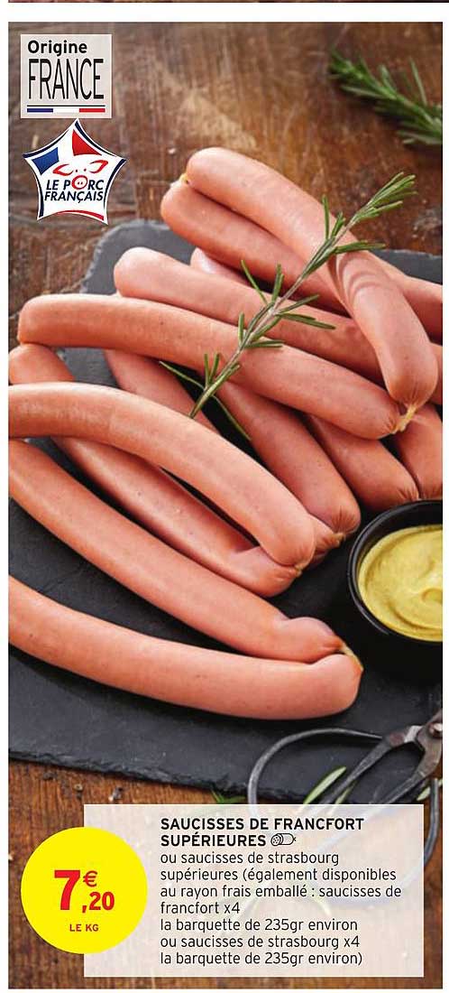 Saucisses De Francfort Supérieures