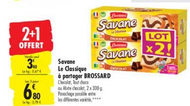 savane la classique à partager brossard 2+1 offert