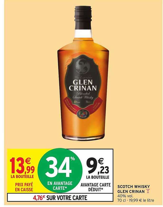 Scotch Whisky Clen Crinan