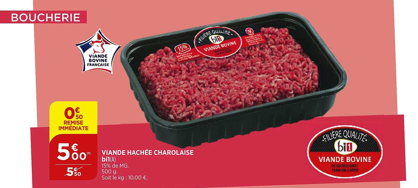 Viande Hachée Charolaise Bi1