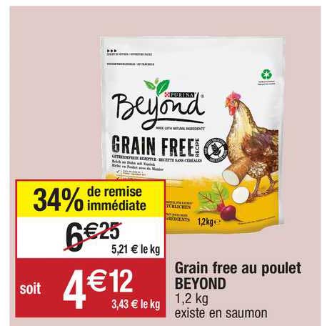 grain free au poulet beyond