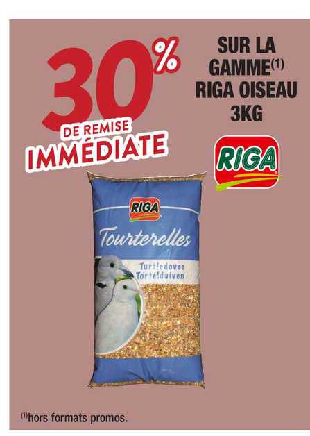 la gamme riga oiseau 3kg