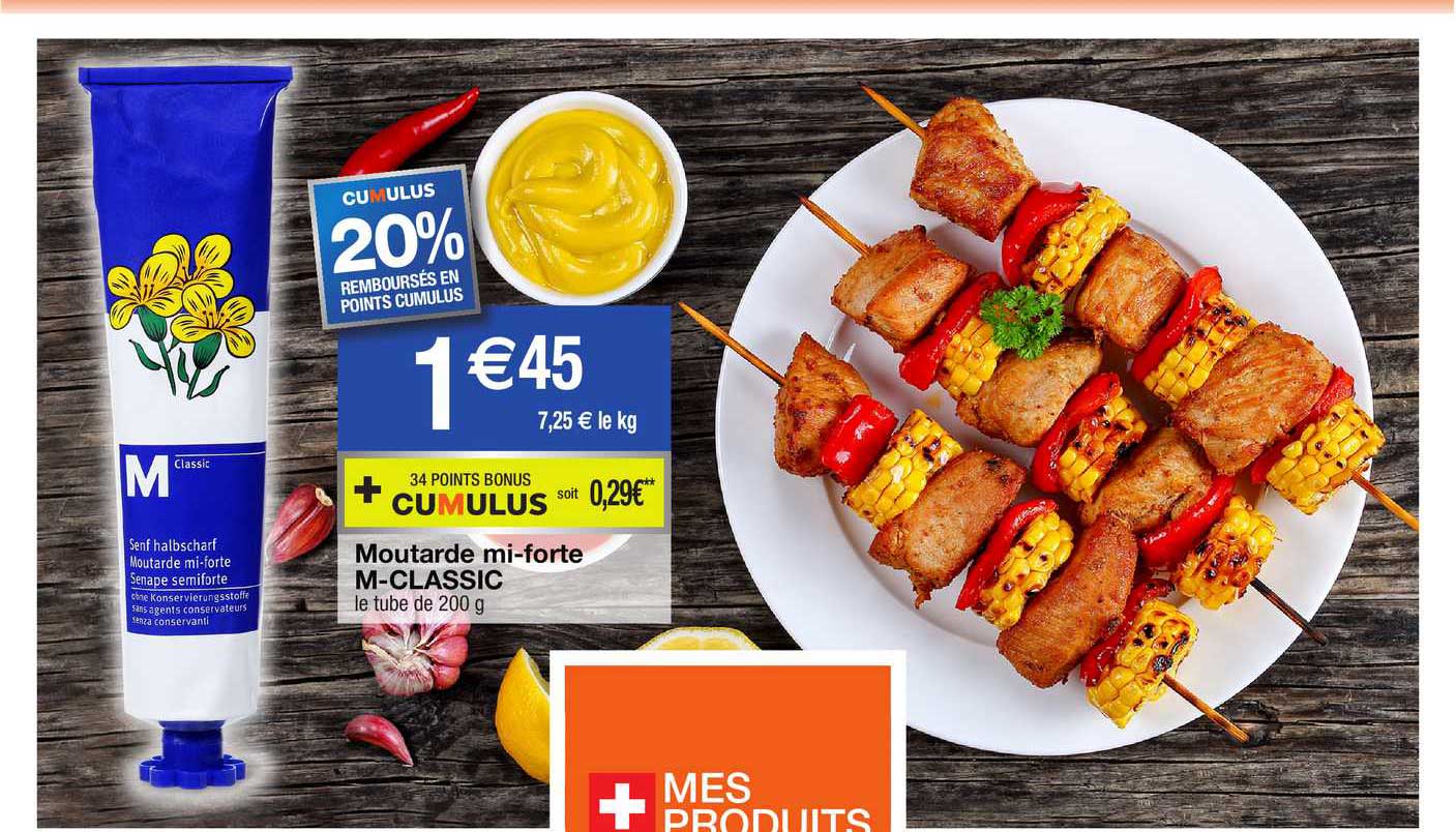 moutarde mi-forte m-classic