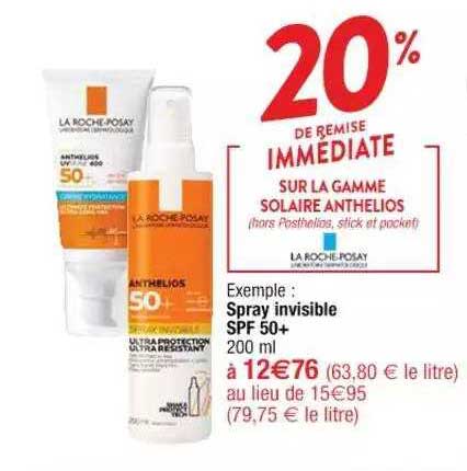 spray invisible spf 50+