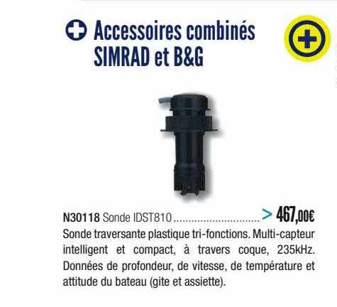 accessoires combinés simrad et b&g