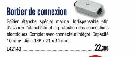 boîtier de connexion