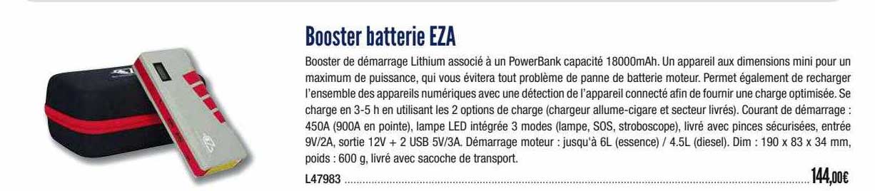 booster batterie eza