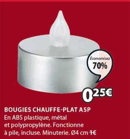 bougies chauffe-plat asp
